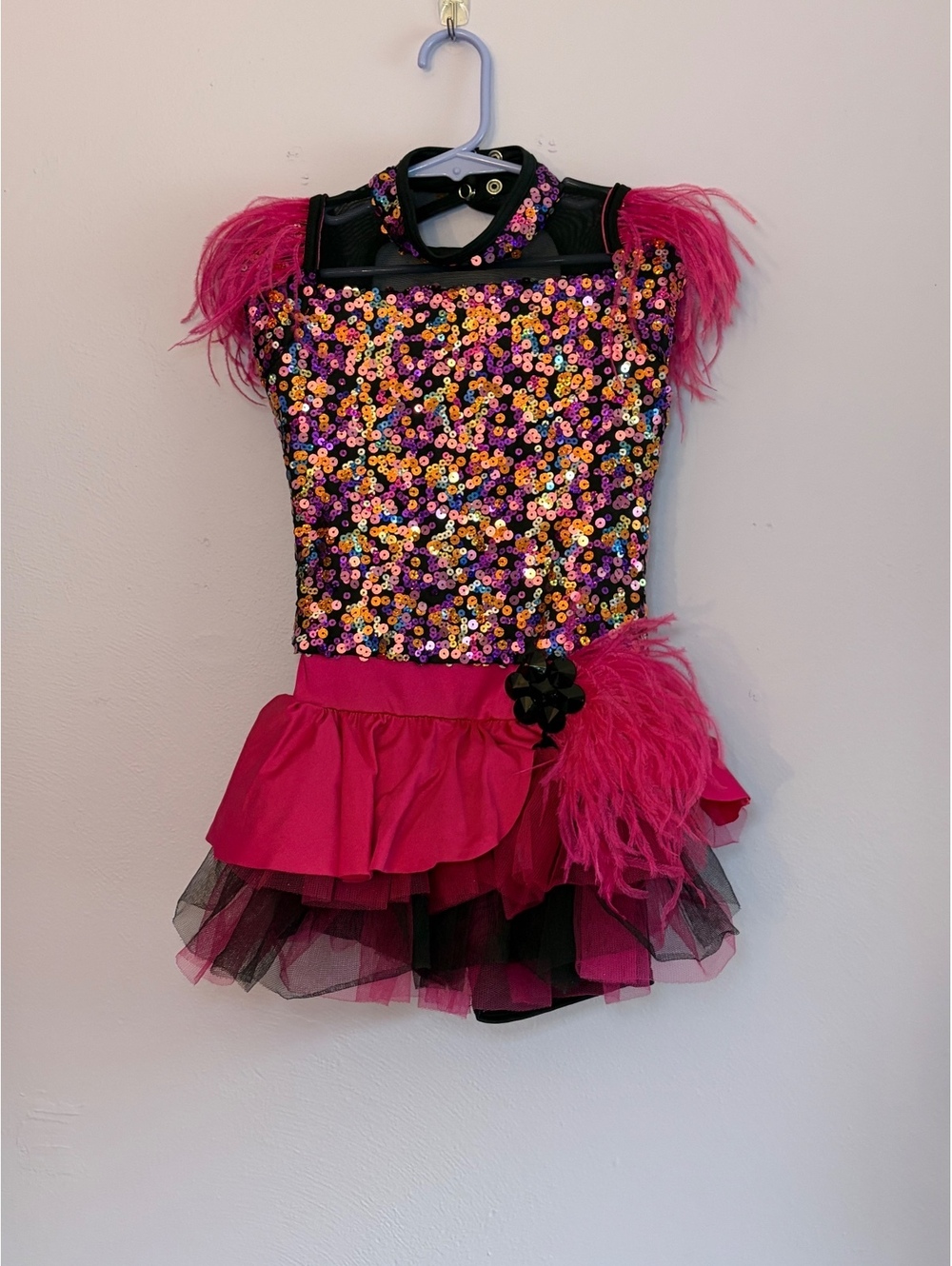 Weissman "One Way Or Another" Sequin Jazz Tap Dance Costume Set - Child IC